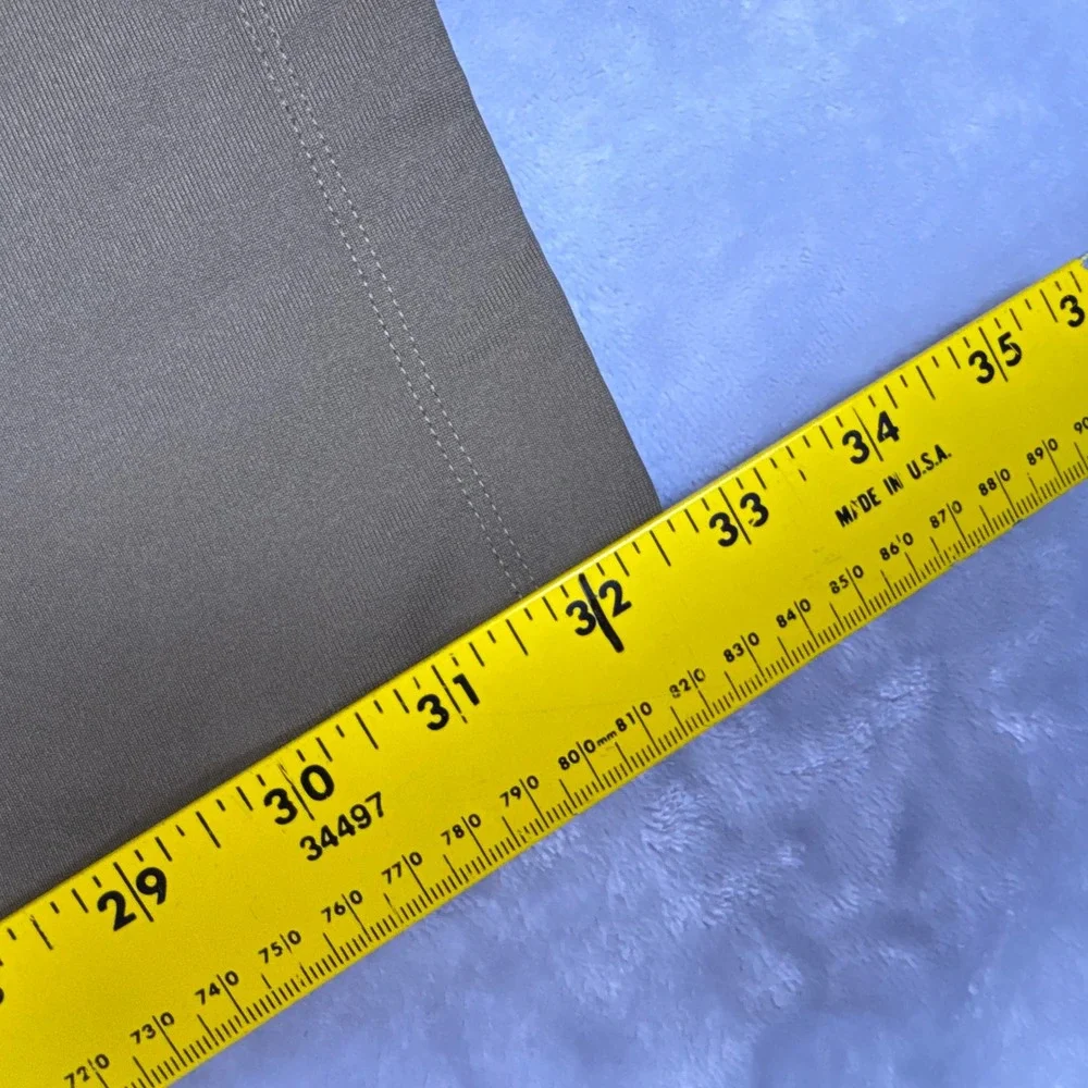 Lululemon Commission Pant Slim 36 Tan Khaki Technical Chino LM5BDGS
